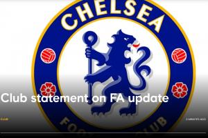 切尔西官方：俱乐部主动向英足总报告可能违规，将继续合作调查
